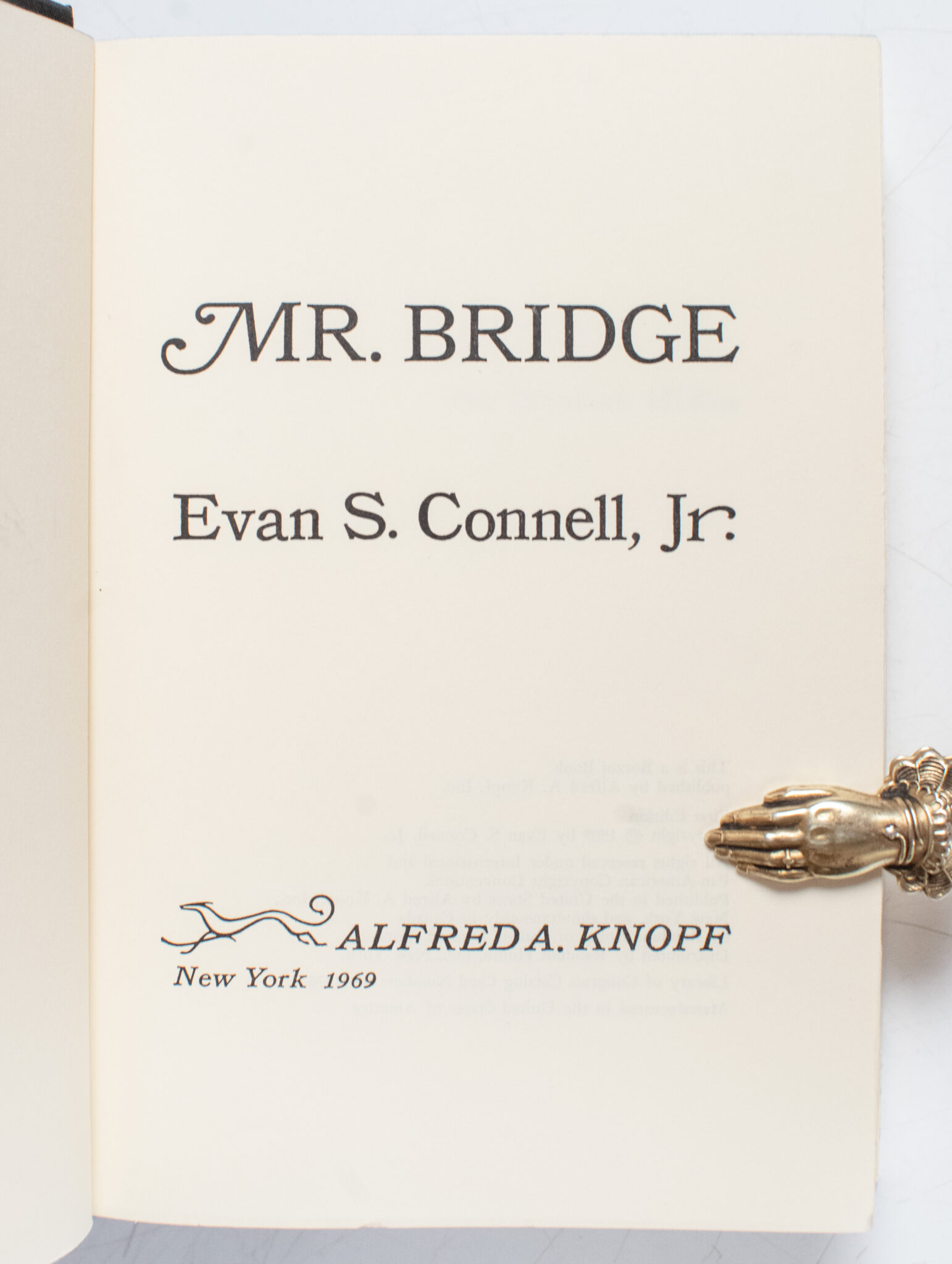 Mrs. Bridge and Mr. Bridge.