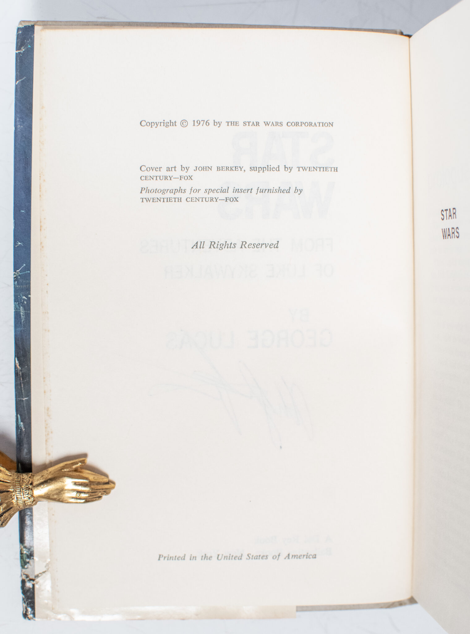 Star Wars: From the Adventures of Luke Skywalker.