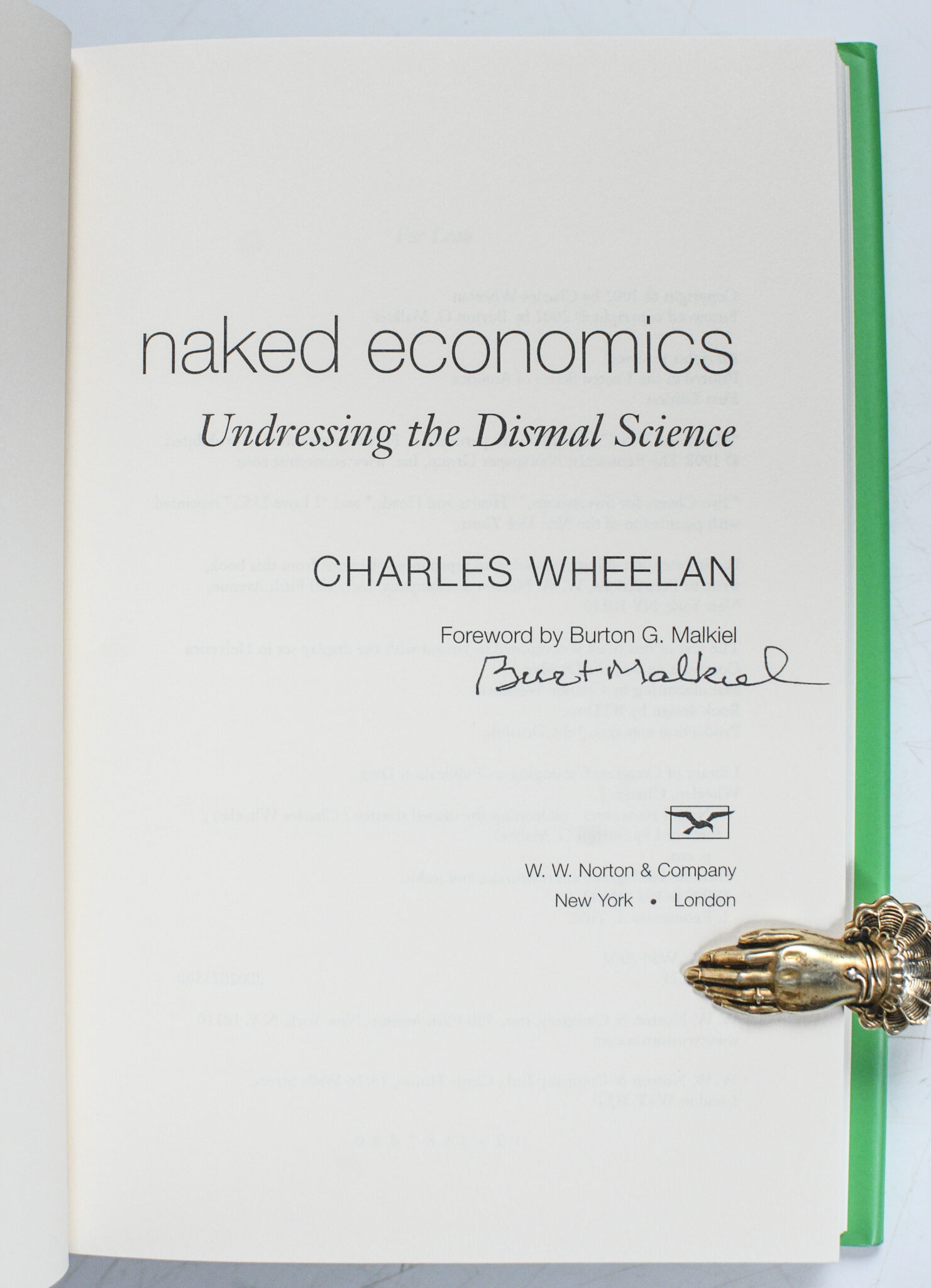 Naked Economics: Undressing the Dismal Science.