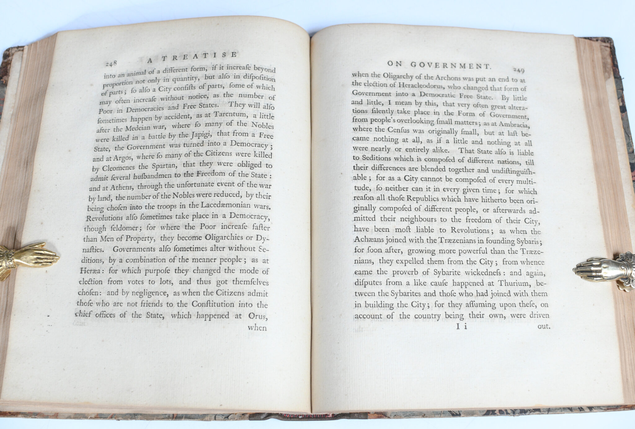 A Treatise on Government. Translated From The Greek of Aristotle.