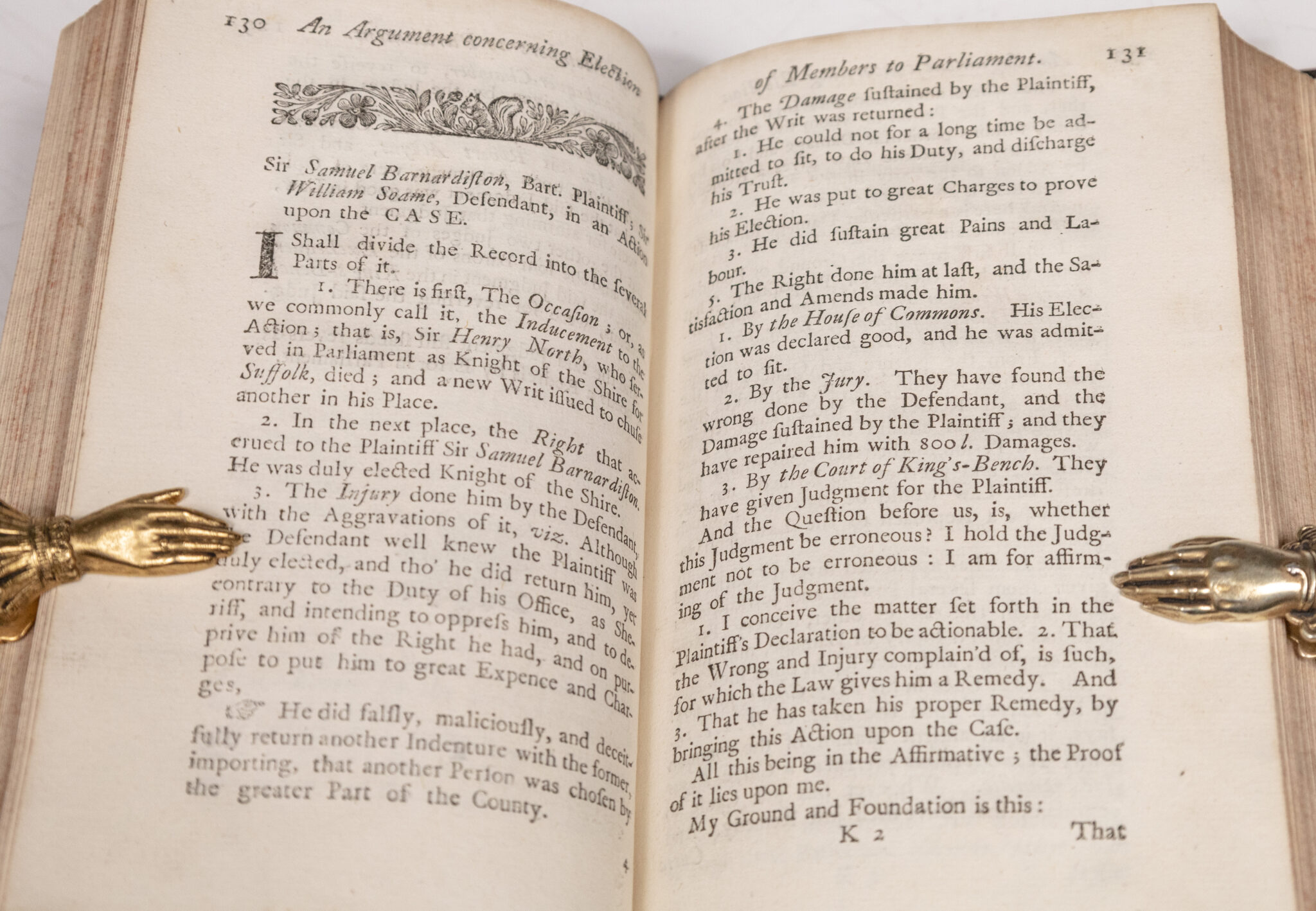 Parliamentary and Political Tracts, Written by Sir Robert Atkins, Knight of the Bath, and late One of the Judges of the Court of Common Pleas.