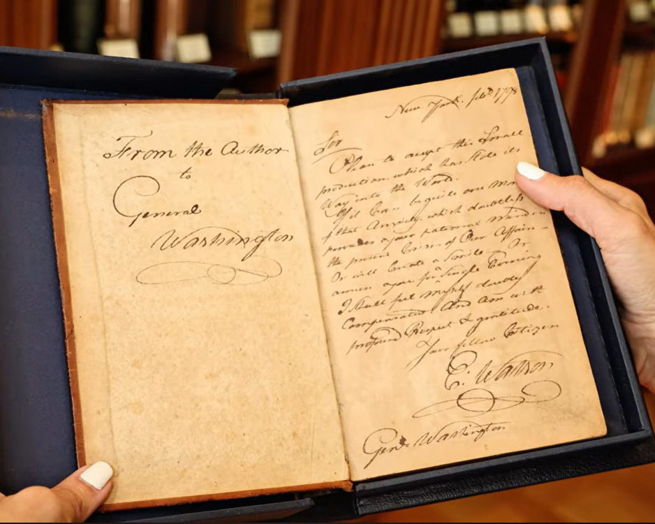 A Book Sent in a Time of Crisis: George Washington’s Copy of Tour in Holland in MDCCLXXXIV.