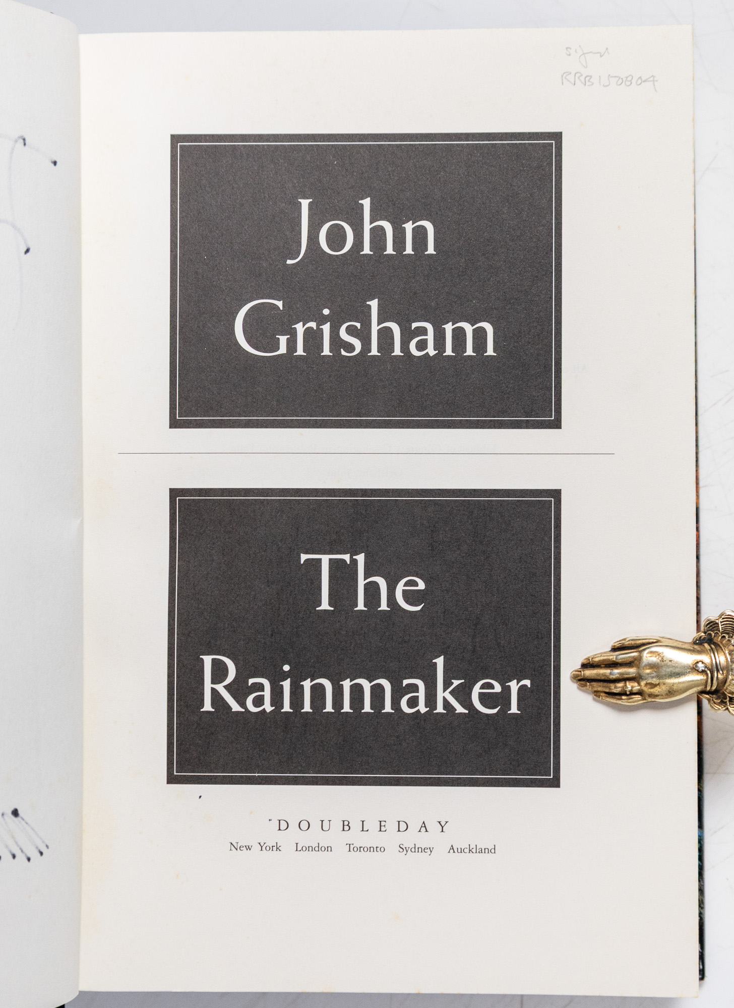 The Rainmaker.