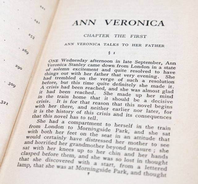 Ann Veronica.