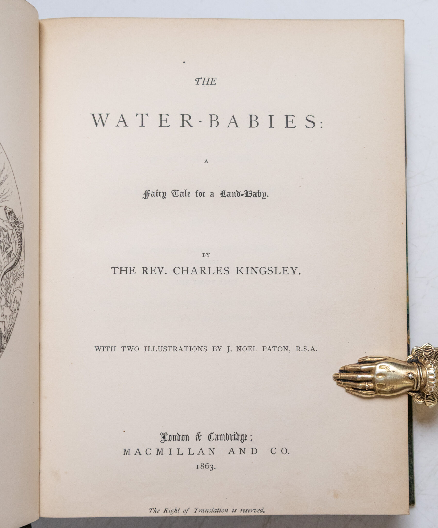 The Water-Babies: A Fairy Tale for a Land-Baby.