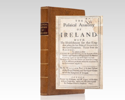 The Political Anatomy of Ireland...To Which is Added Verbum Sapienti.