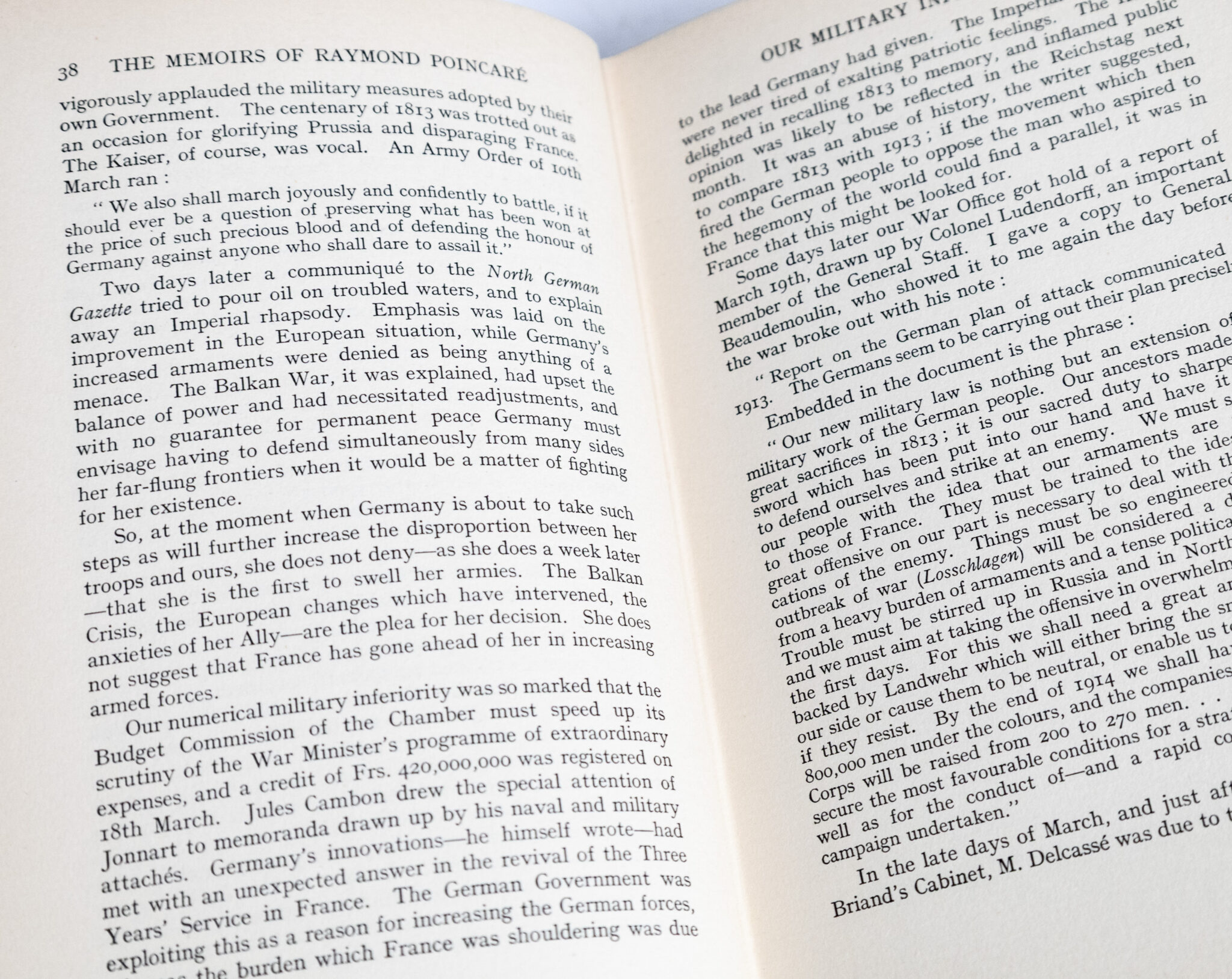 The Memoirs of Raymond Poincaré 1912-1914.