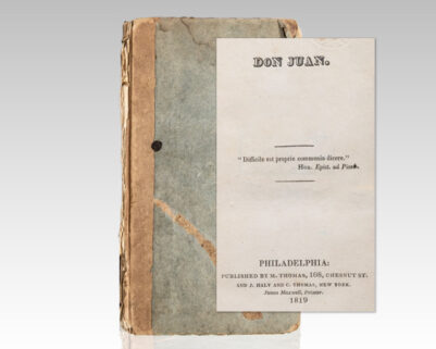 Don Juan. [Cantos I & II].