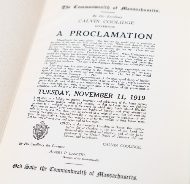 Have Faith in Massachusetts: A Collection of Speeches and Messages.