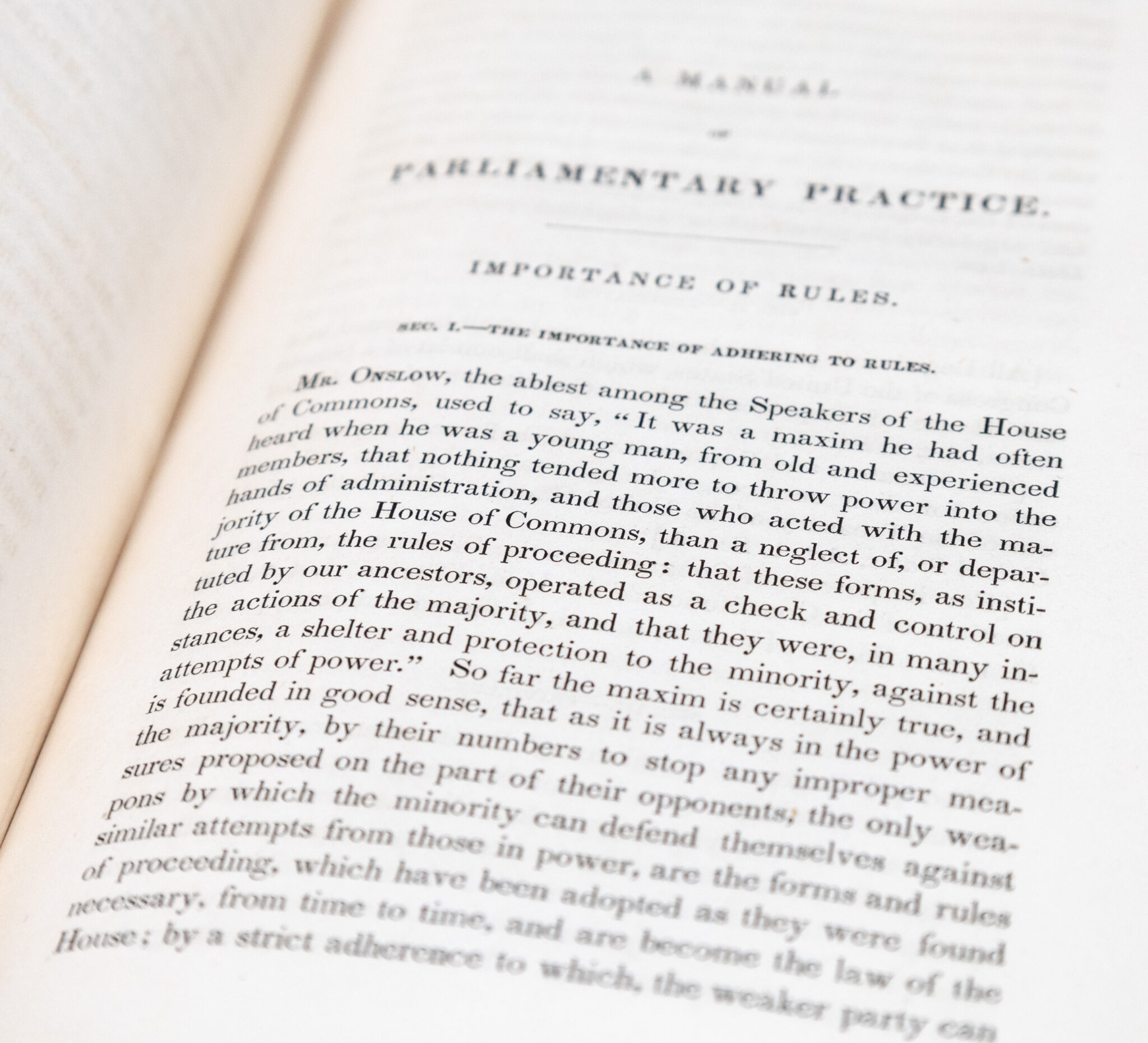 Constitution of the United States of America: Rules of the House of Representatives, Joint Rules of the Two Houses and Rules of the Senate, with Jefferson's Manual.
