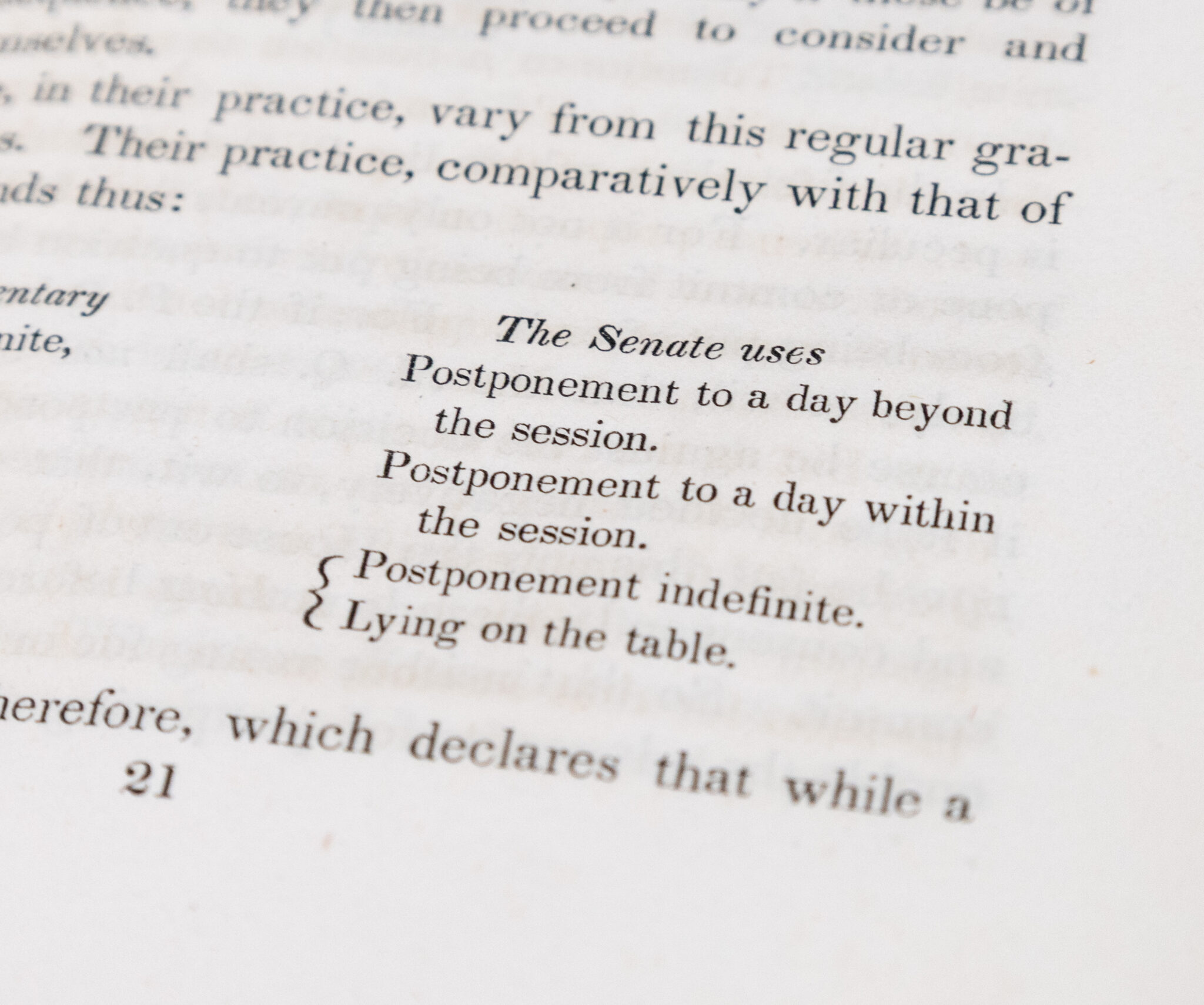 Constitution of the United States of America: Rules of the House of Representatives, Joint Rules of the Two Houses and Rules of the Senate, with Jefferson's Manual.