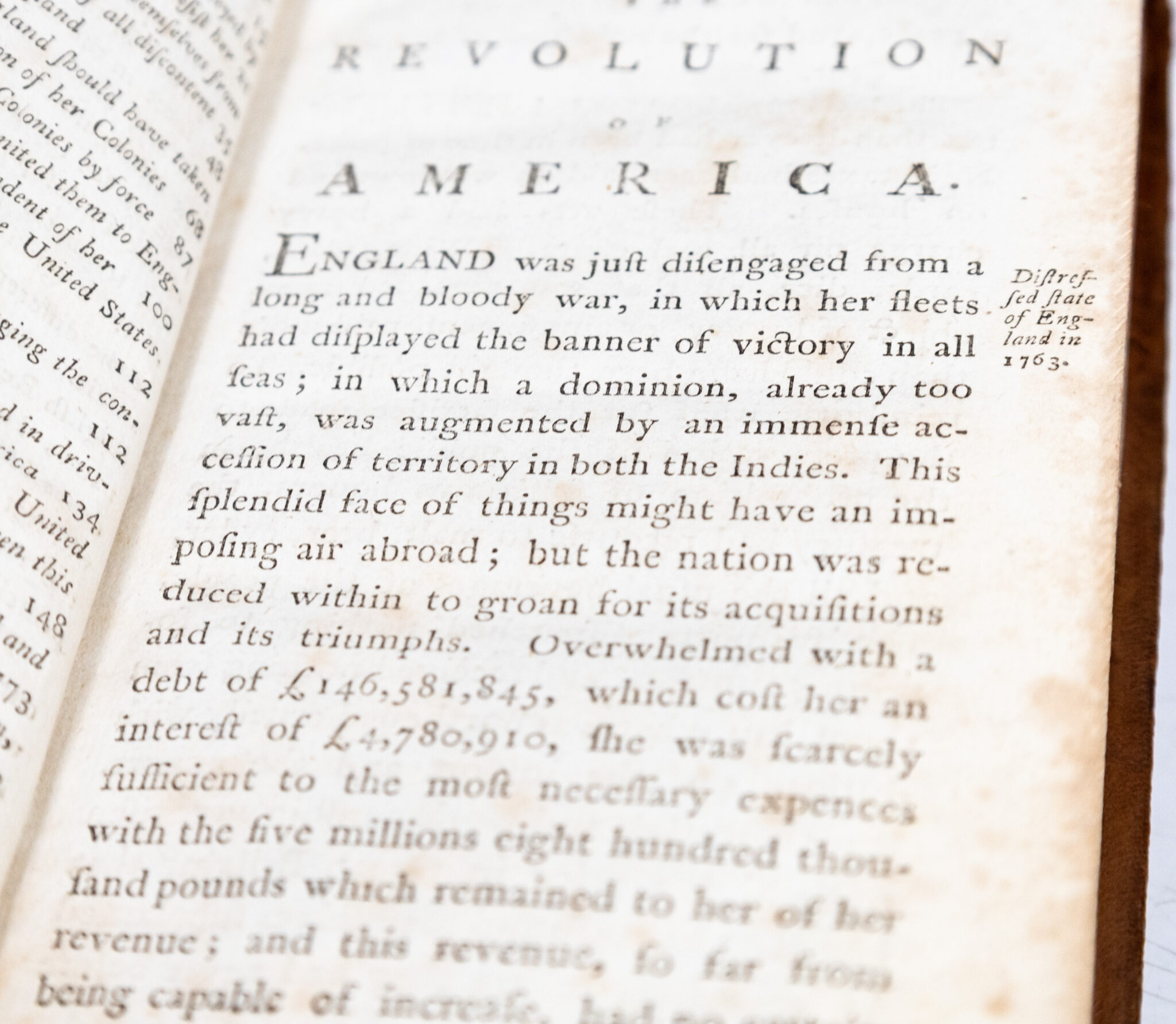The Revolution of America.