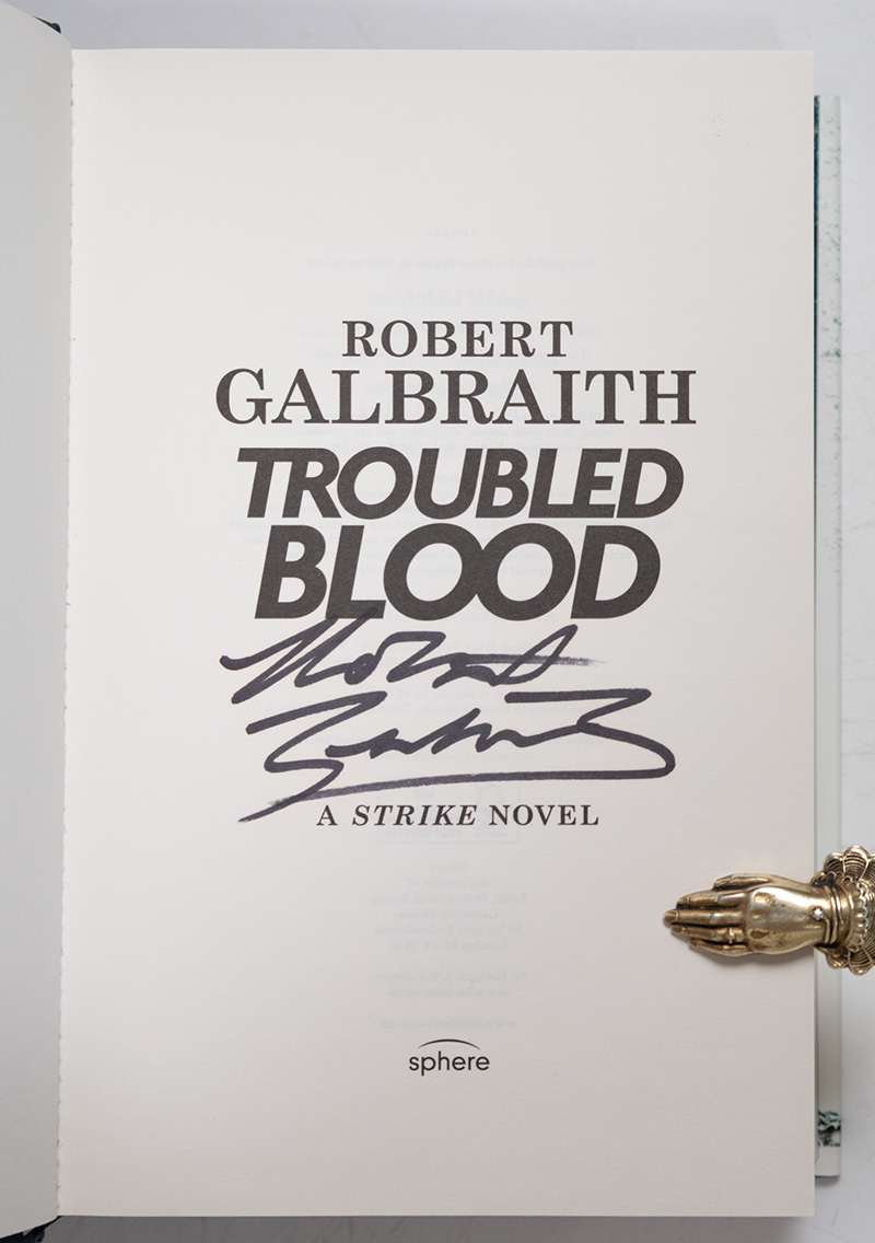 Troubled Blood: A Strike Novel.