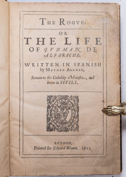 The Rogue: Or The Life of Guzman de Alfarache.