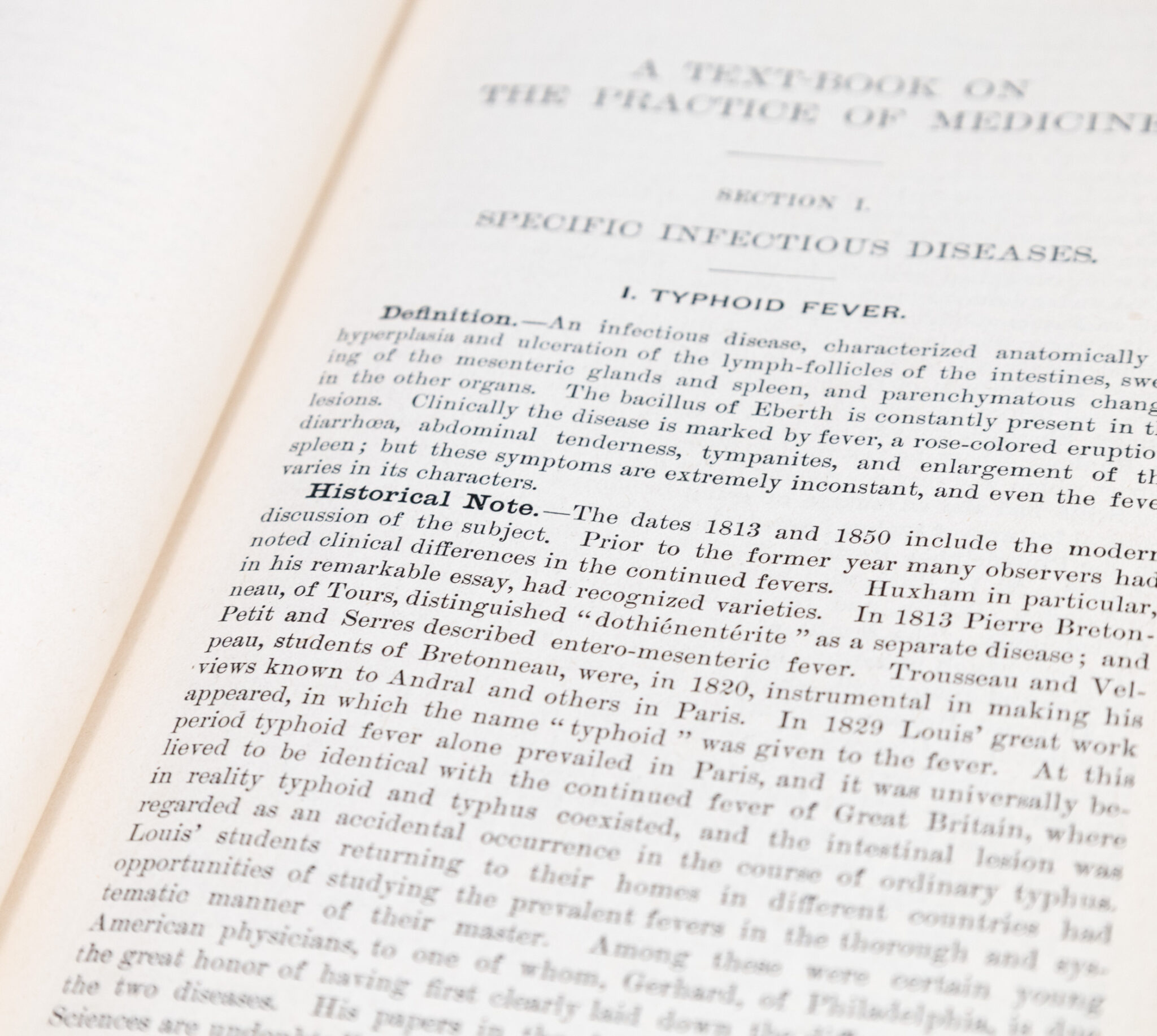 The Principles and Practice of Medicine.