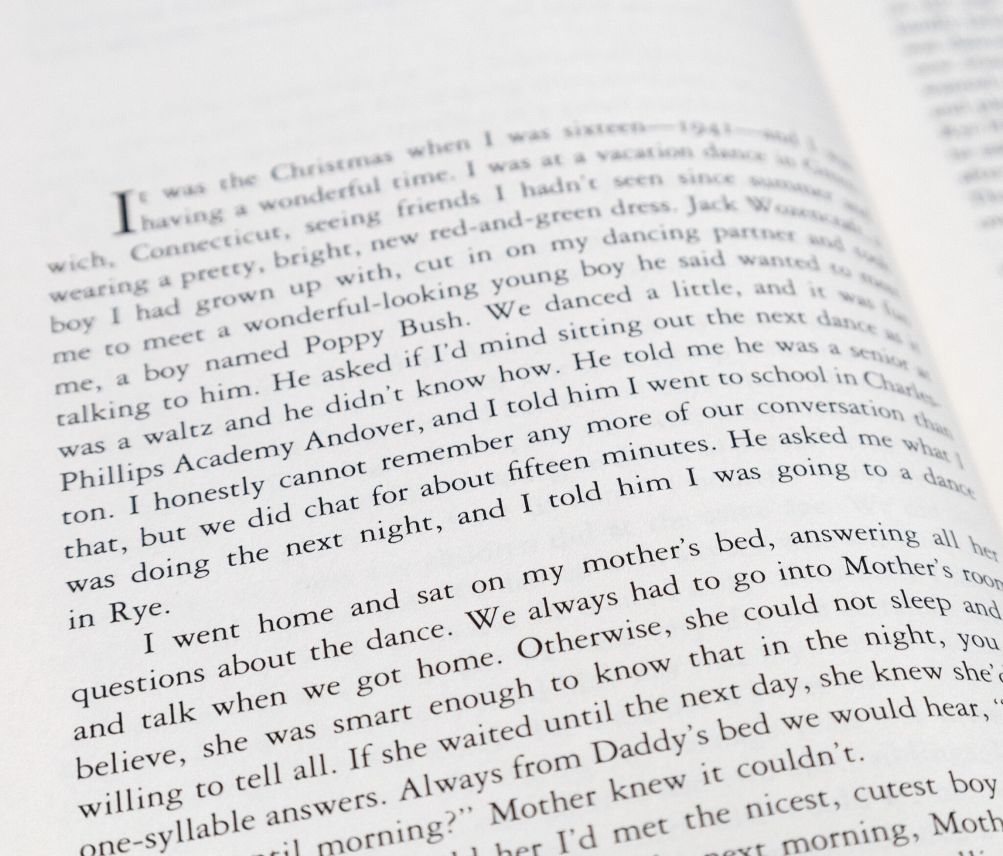 Barbara Bush: A Memoir.