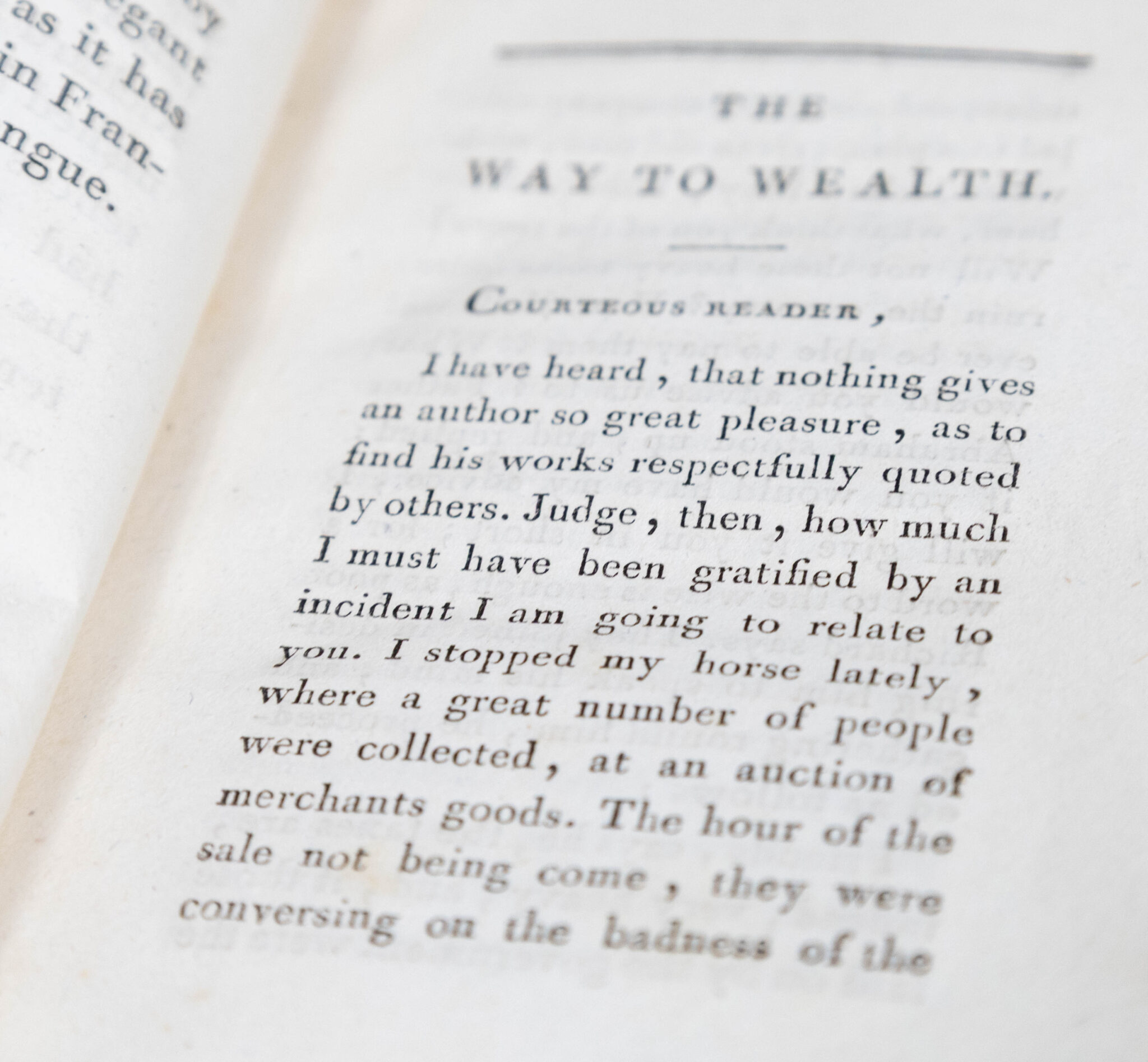 The Way to Wealth or Poor Richard Improved.