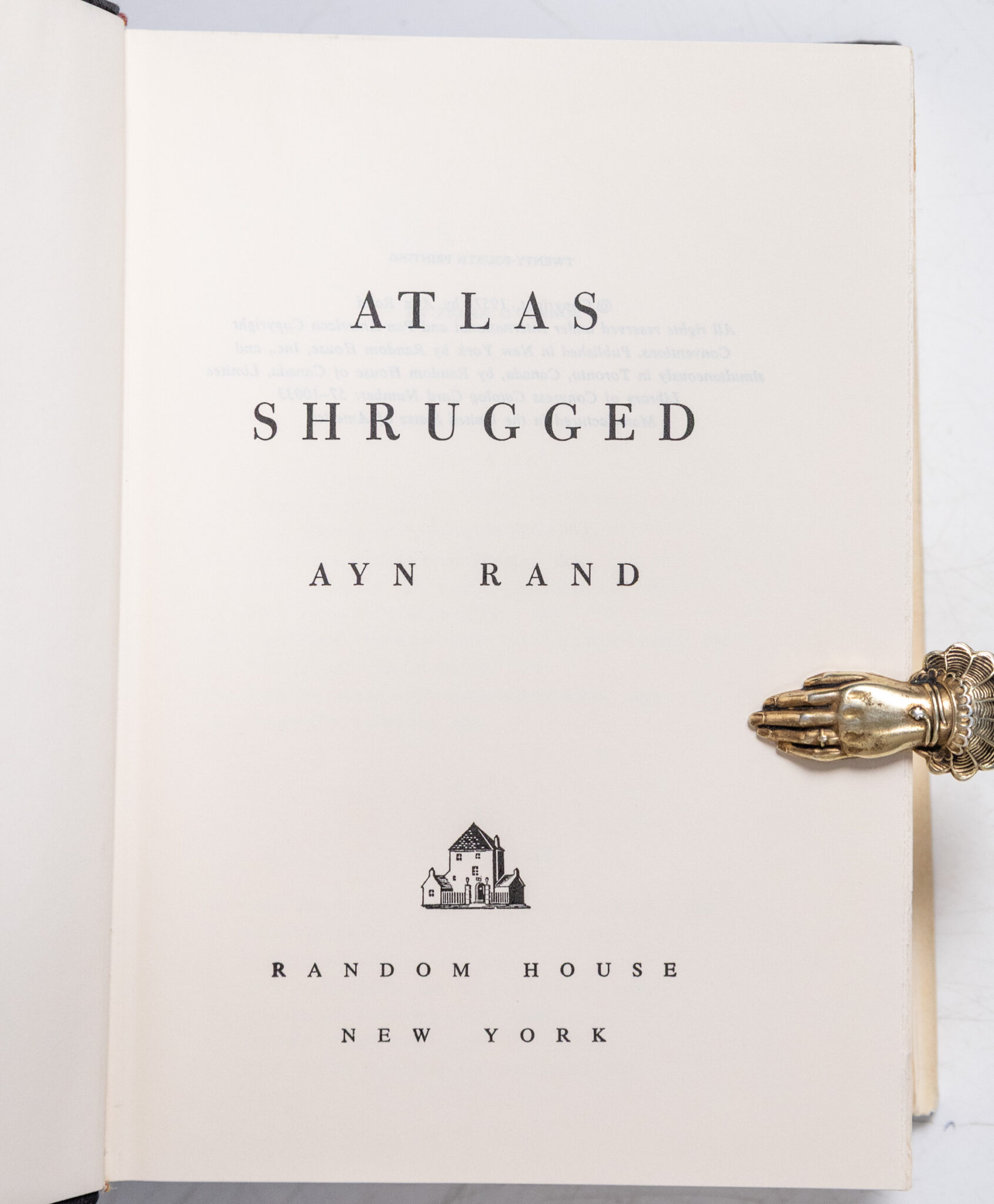 Atlas Shrugged.