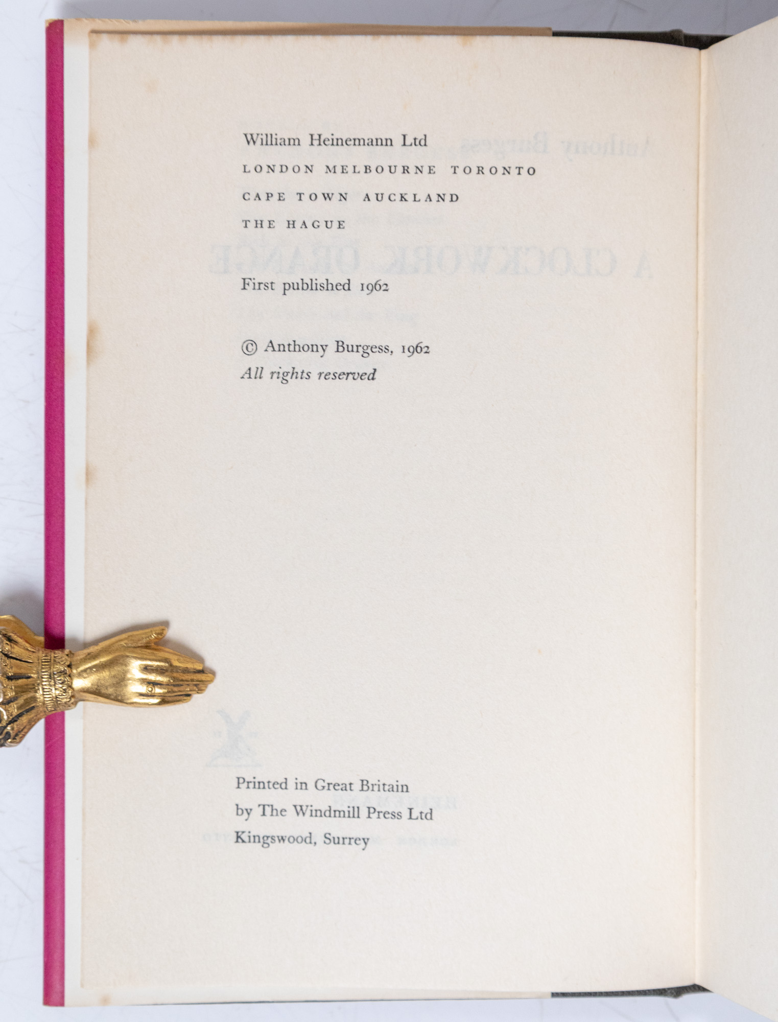 A Clockwork Orange.