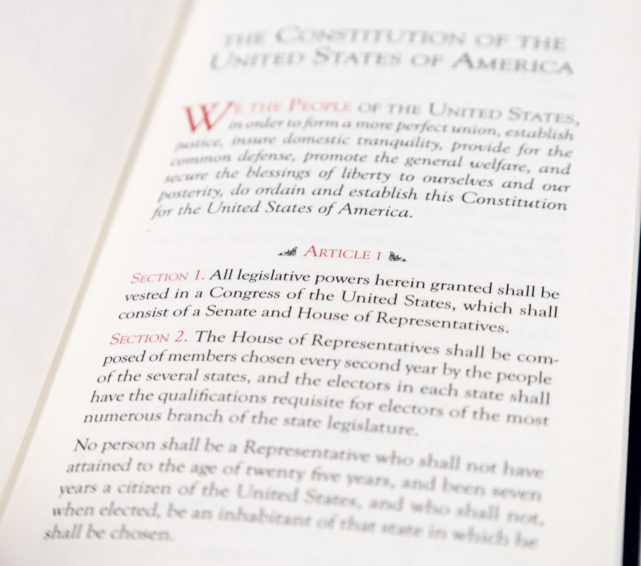 The U.S. Constitution.