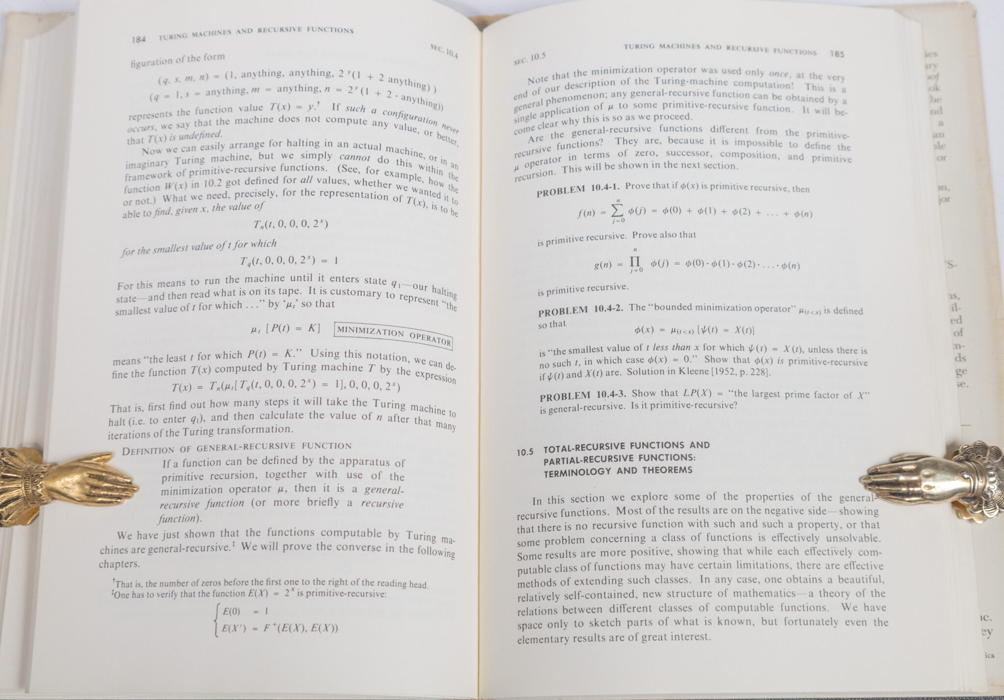 Computation Finite and Infinite Machines.