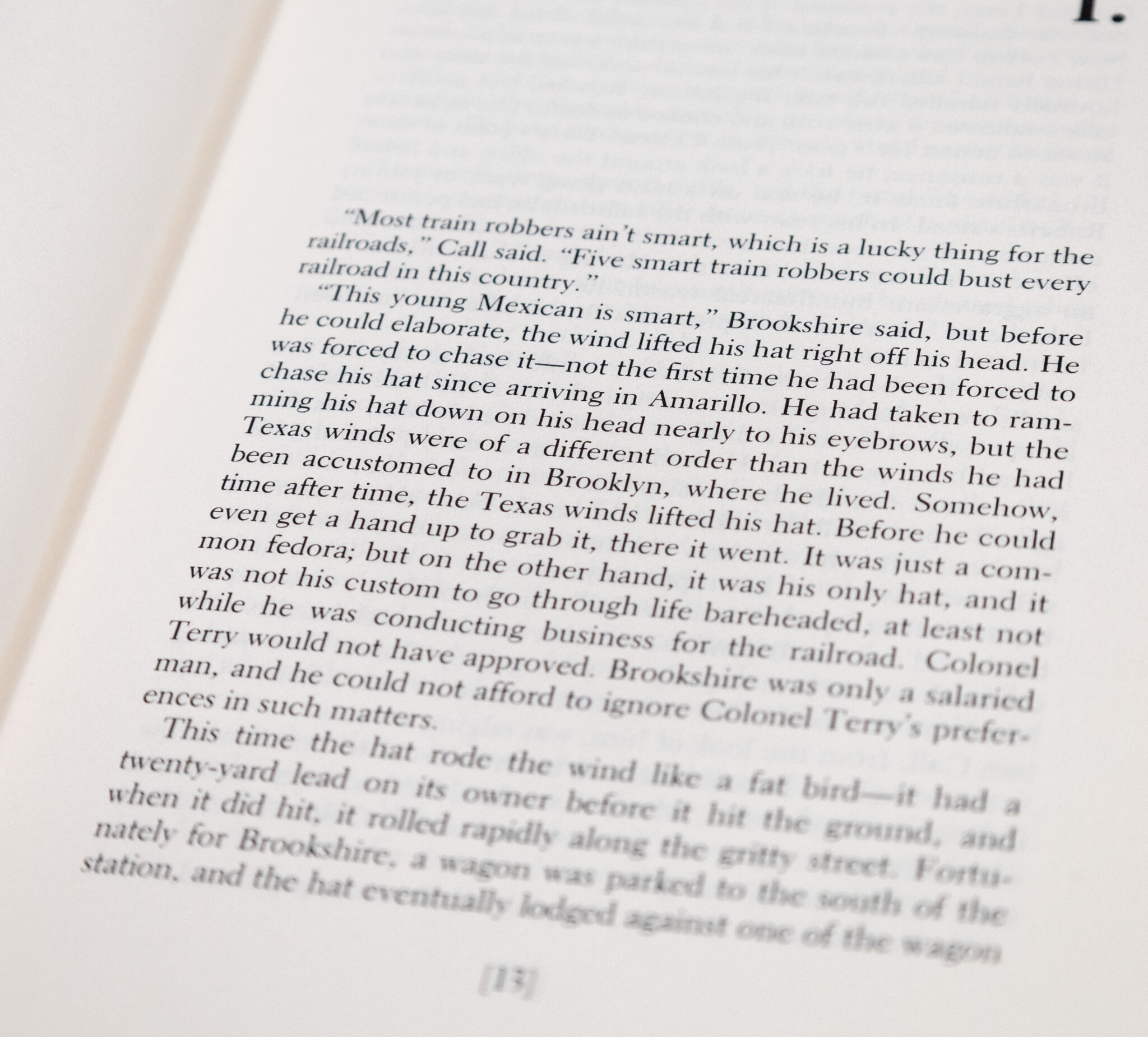 Lonesome Dove; Streets of Laredo; Dead Man's Walk; Comanche Moon.