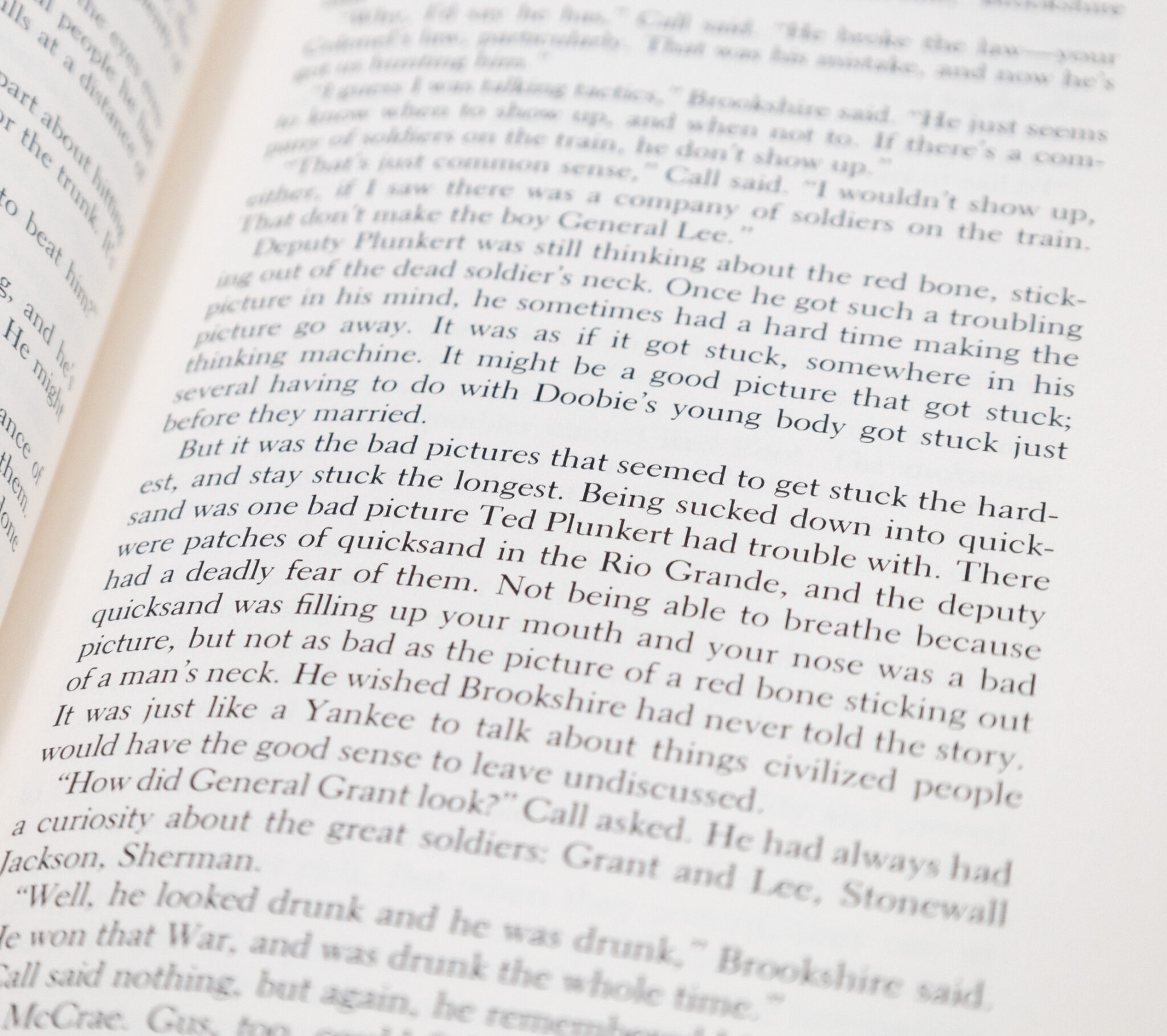 Lonesome Dove; Streets of Laredo; Dead Man's Walk; Comanche Moon.