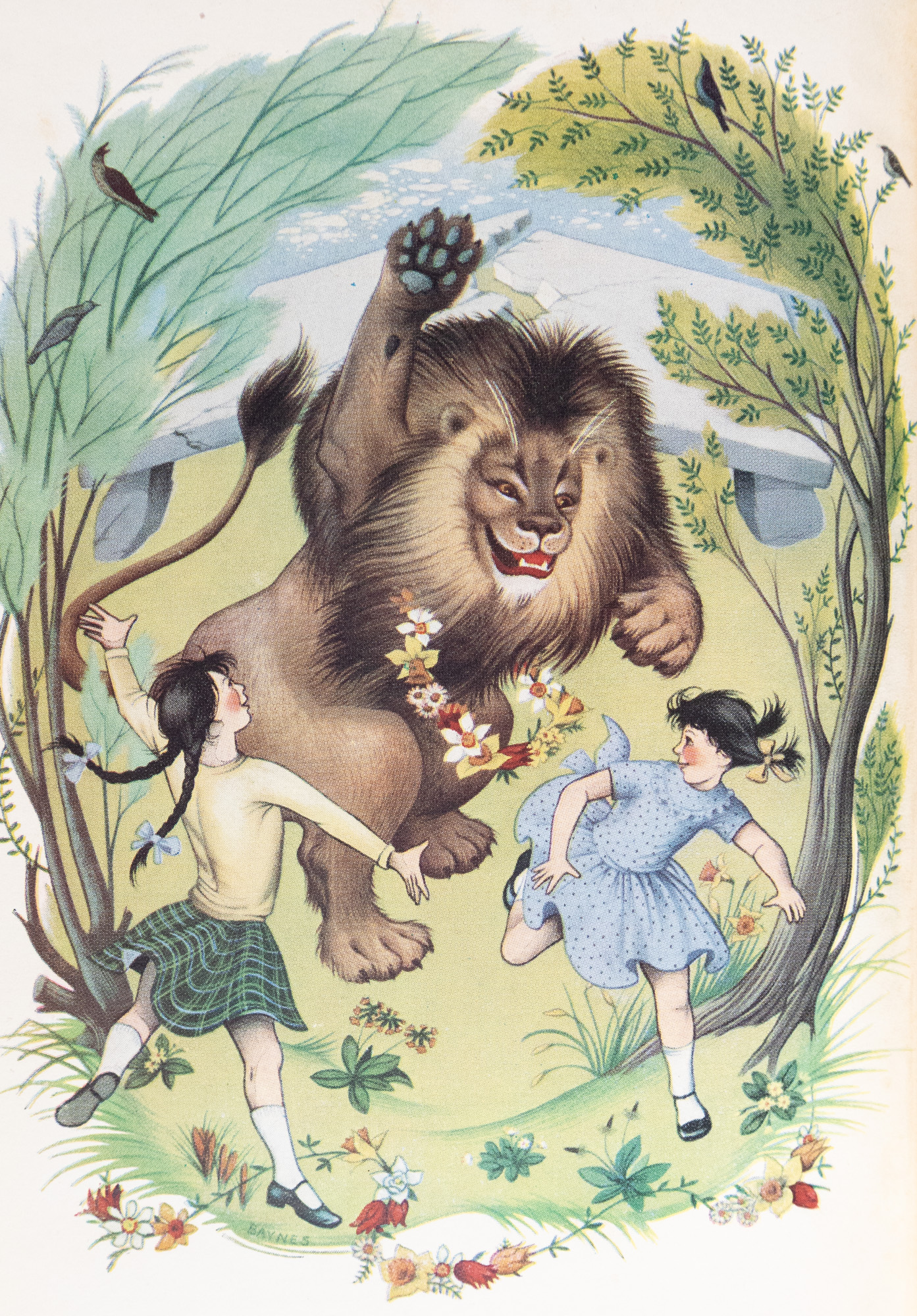 The Chronicles of Narnia: The Lion, The Witch and The Wardrobe, Prince Caspian, The Voyage of the Dawn Treader, The Silver Chair, The Horse and His Boy, The Magician’s Nephew, The Last Battle.