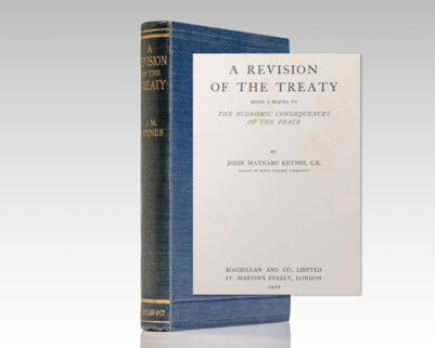 A Revision of the Treaty. Being A Sequel To The Economic Consequences of the Peace.