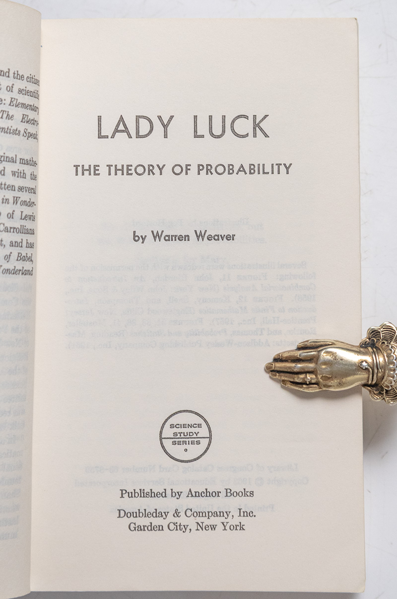 Lady Luck: The Theory of Probability.