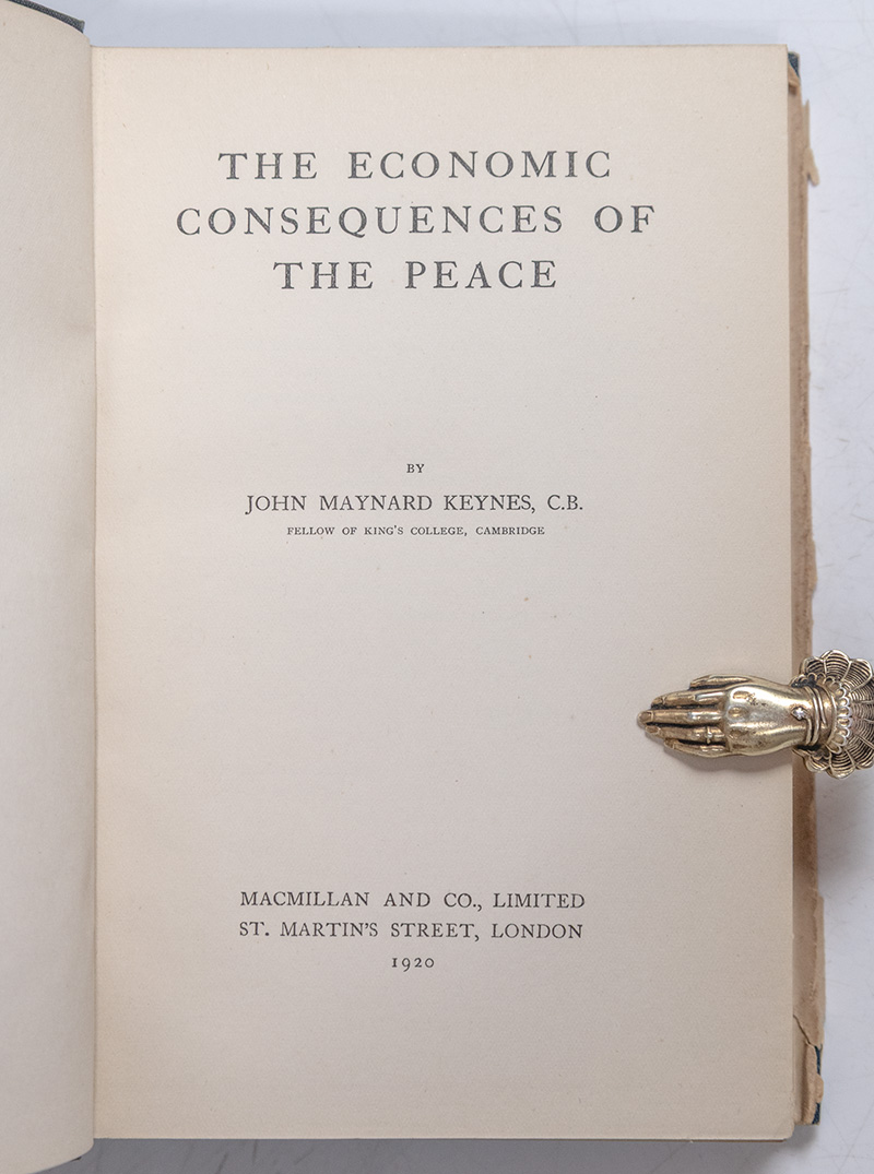 The Economic Consequences of the Peace.