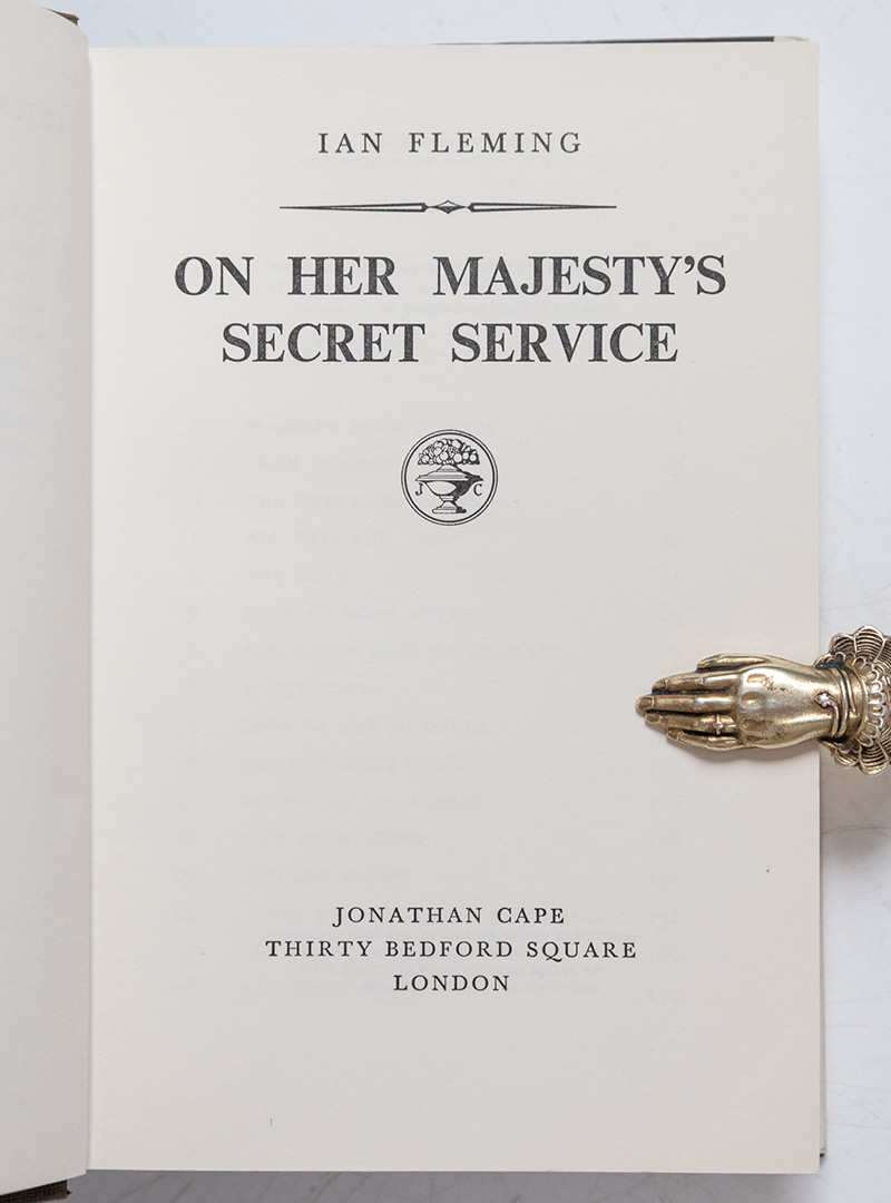 On Her Majesty’s Secret Service.
