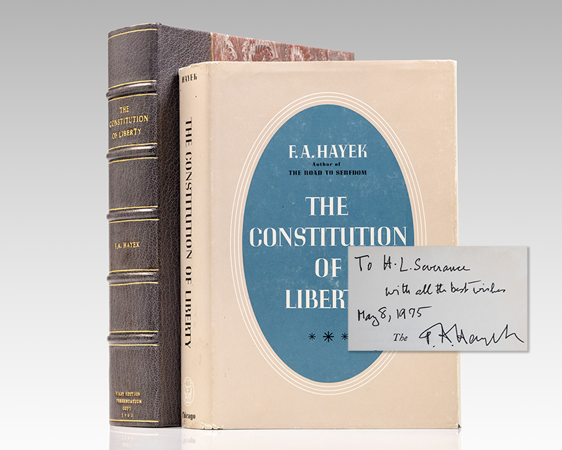 The Constitution of Liberty.