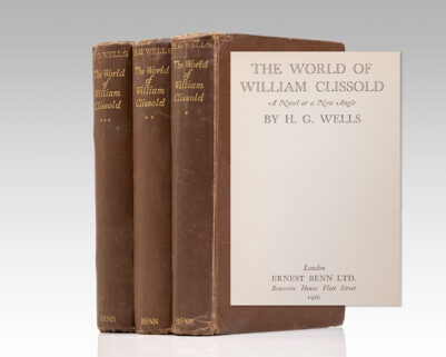 The World of William Clissold: A Novel at a New Angle.