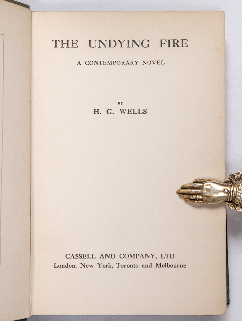 The Undying Fire: A Contemporary Novel.
