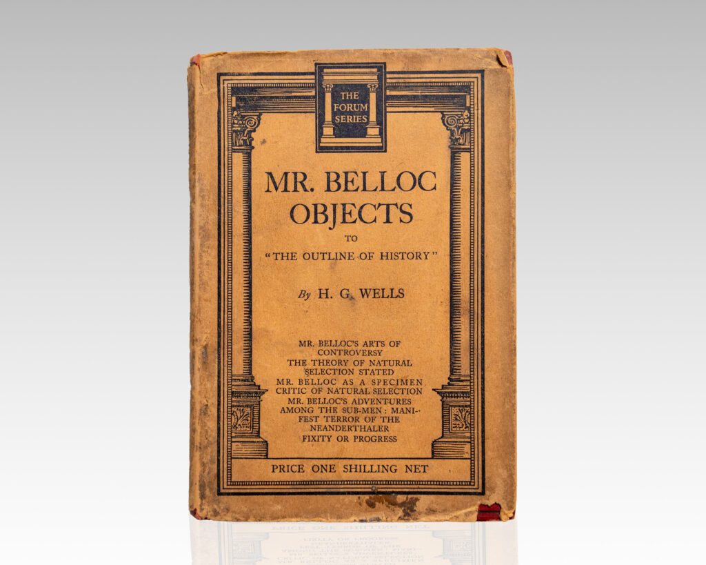 Mr. Belloc Objects to “The Outline of History”.
