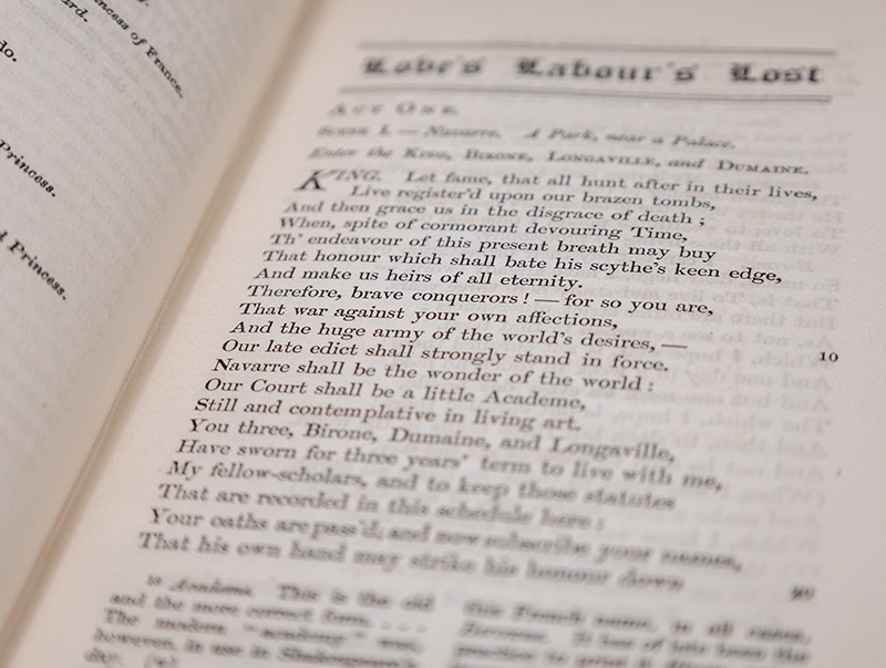 The Comedies, Histories, Tragedies, and Poems of William Shakespeare.