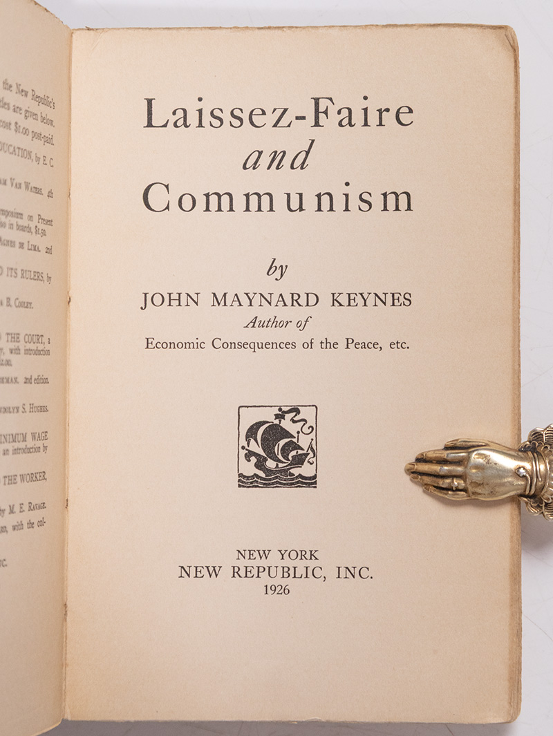 Laissez-Faire and Communism.