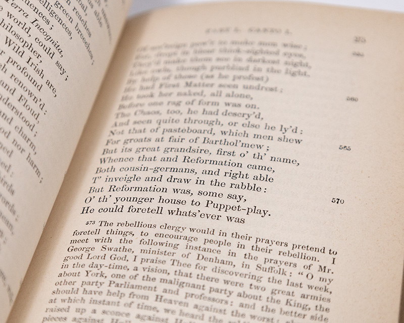 The British Poets: Samuel Butler.