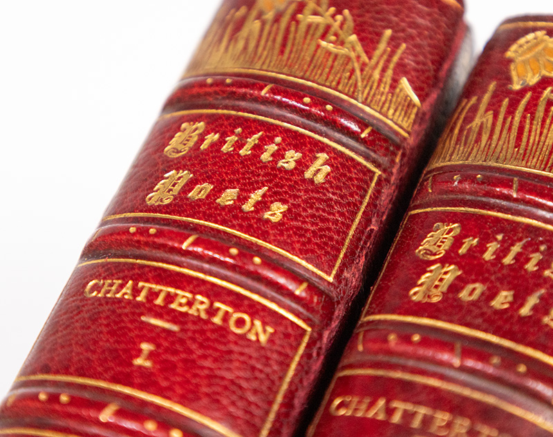 The British Poets: Thomas Chatterton.