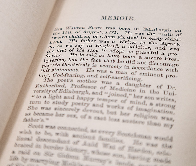 The British Poets: Sir Walter Scott