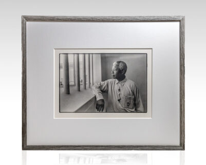 Nelson Mandela in His Cell on Robben Island (Revisit).