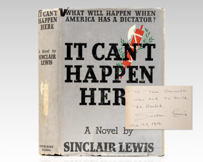 It Can't Happen Here.
