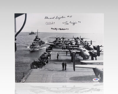 Doolittle Raiders Signed Oversized Photograph.