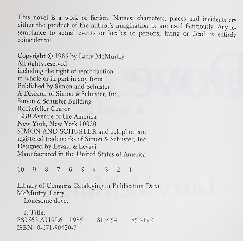 Lonesome Dove; Streets of Laredo; Dead Man's Walk; Comanche Moon.