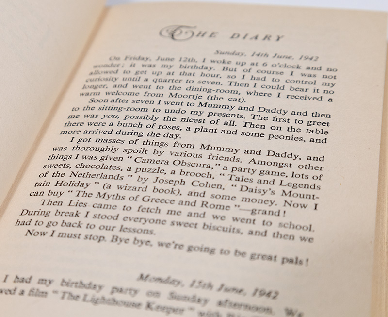 Anne Frank: The Diary of a Young Girl.
