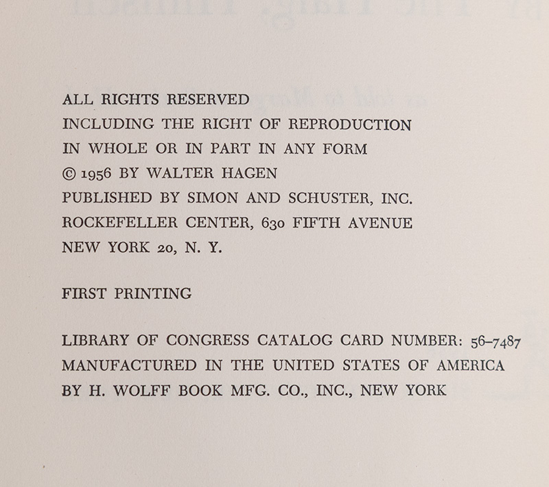 The Walter Hagen Story.
