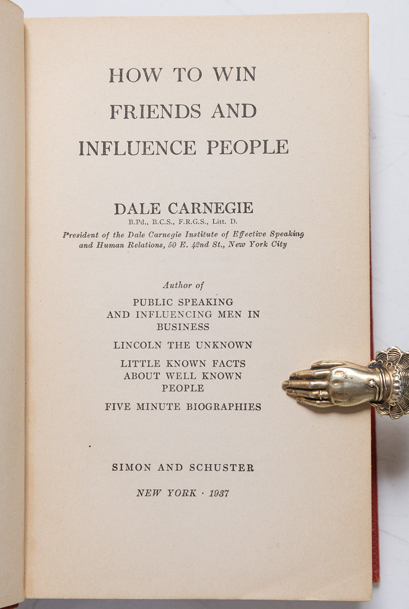 How to Win Friends and Influence People.