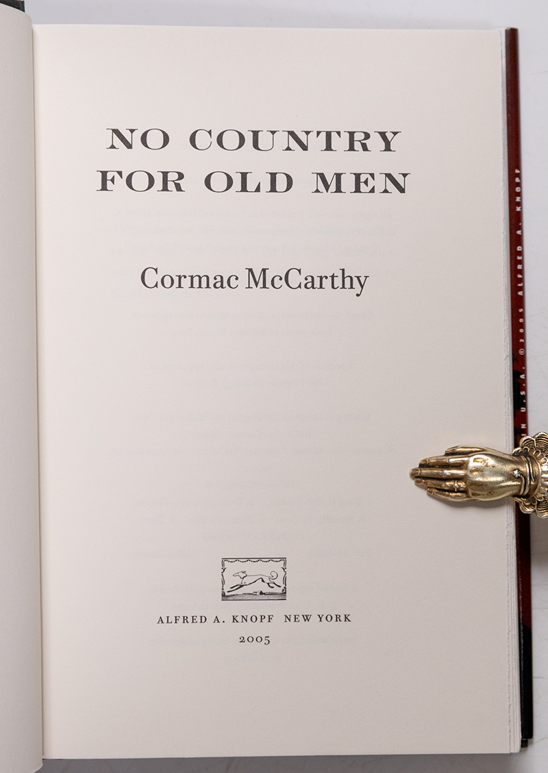 No Country For Old Men.