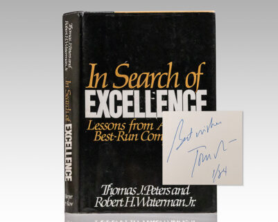 In Search of Excellence: Lessons from America's Best-Run Companies.